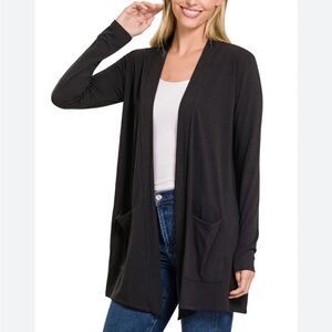 Splendid Black Cardigan